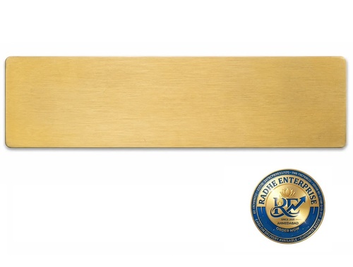 brass name plates