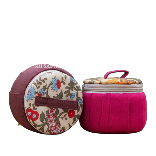 Premium Raw Silk Kalamkari Bangle Box
