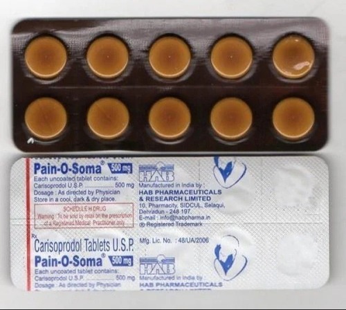 Smooth Delivery Cariprol 500 Tablet Carisoprodol (500mg) Tablet