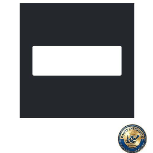 White Sublimation Acrylic Name Plate Blank 75 x 25 mm Pack of 10