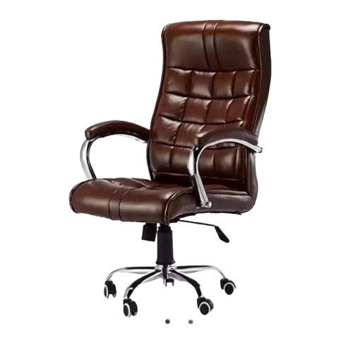 16-17 Inches Brown Office Chair