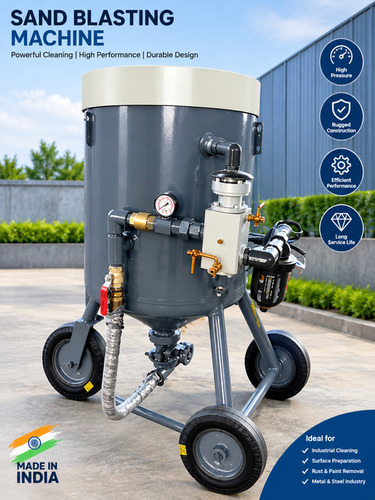 abrasive sand blasting machine