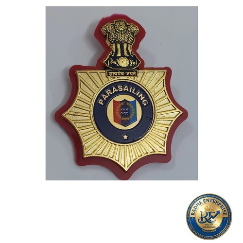Customized Ncc Parasailing Badge - Color: Gold Tone