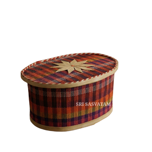 Handcrafted Customized Bamboo Box with Lid