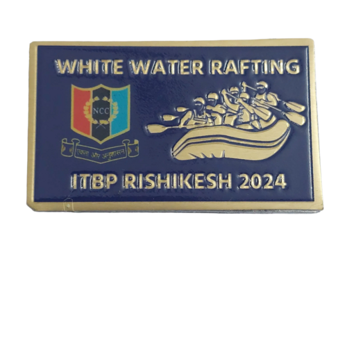 NCC Badge White Water Rafting ITBP Rishikesh 2024