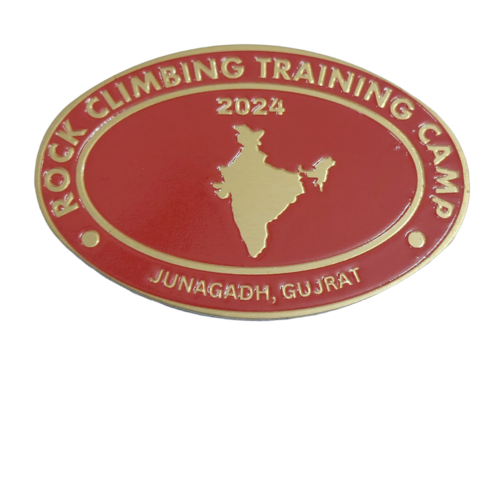 Rock Climbing Training Camp Junagadh Gujarat 2024 Badge