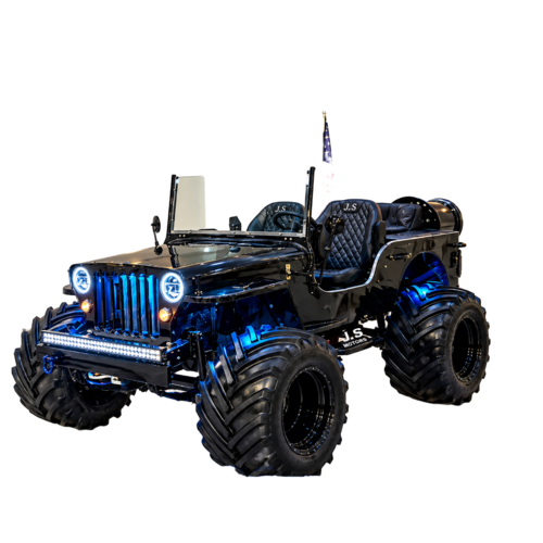 Ultimate Black Monster Jeep