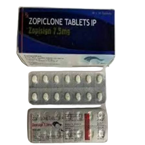 Zopiclone 7.5Mg Tablet - Drug Type: Health Supplements
