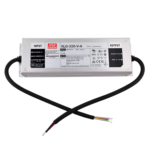 312w Constant Voltage Led Driver 48v Ip67 Protection Optional Dali-2 /3-In-1 Fanless Design Ac-Dc Metal