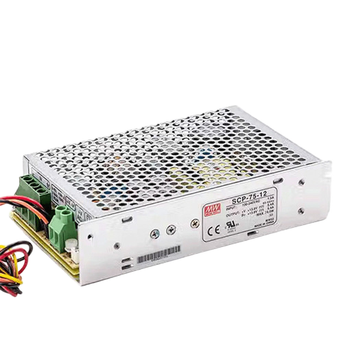 Scp-75 Series 75w Single-Output Switching Power Supply With Led Indicator, Featuring Temperature Compensation Function