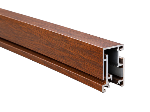 Aluminium Wooden Finish Coating
