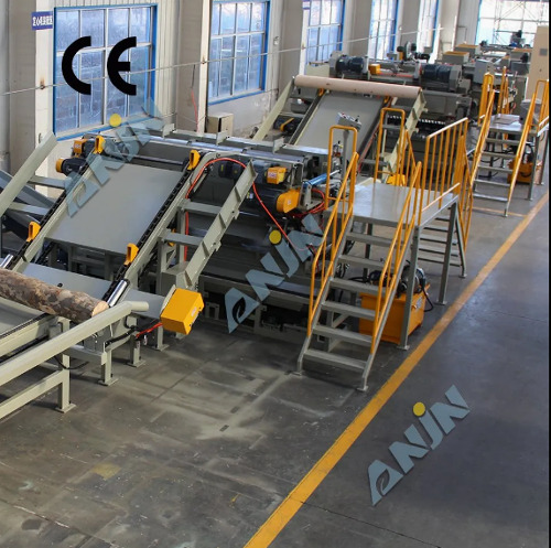 Cnc Veneer Spindless Rotary Peeling Lathe Machine - Color: Multicolor