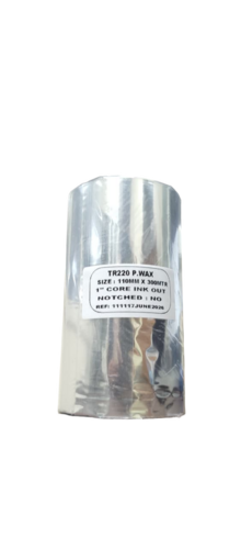 Premium Wax Thermal Transfer Ribbon - Color: Black