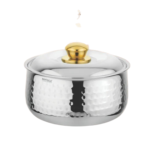Round Stainless Steel Hot Case
