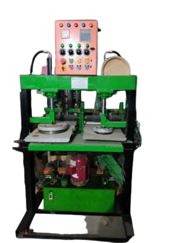 2 Hp Ms Hydraulic Double Die Plate Making Machine