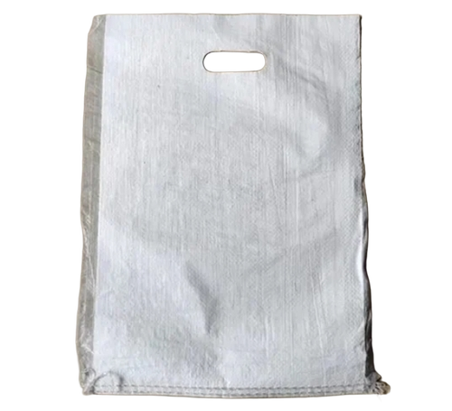 Polypropylene D Cut Bag - Color: White