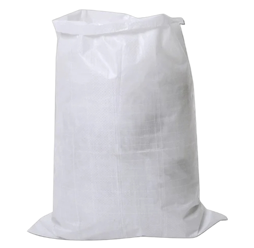 White Hdpe Packaging Bags - Design: Plain