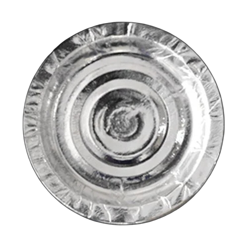 100 Gsm Silver Disposable Plate