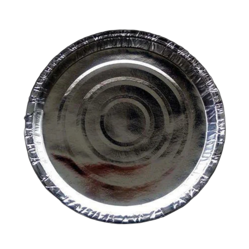 120 Gsm Silver Foil Paper Plate
