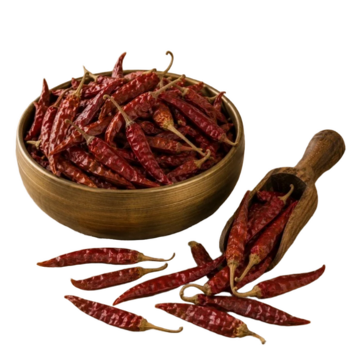Dry Red Chilli - Flavor: Naturel