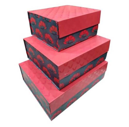 8X8X4 Collapsible Boxes Foldable Box for Compact Festive Hampers and Corporate Gifts