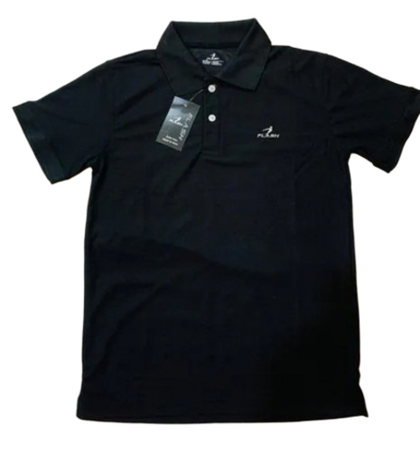 Mens Polyester Sticker Printed T Shirt