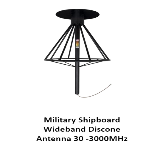Military Shipboard Wideband Discone Antenna