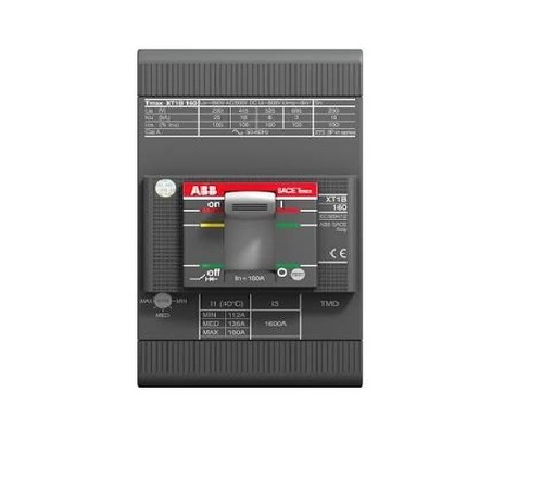 Used Abb Sace Tmax Xt1N 160 Molded Case Circuit Breaker 3P 160A - Rated Voltage: Up To 690V Ac (50-60 Hz) / 500V Dc