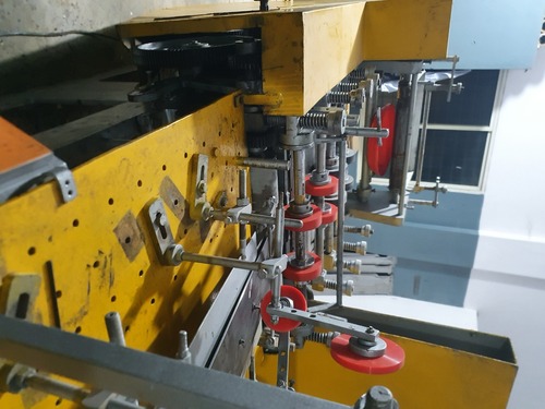Used Fully Automatic V-Bottom Paper Bag Machine (With VFD Speed Controller)