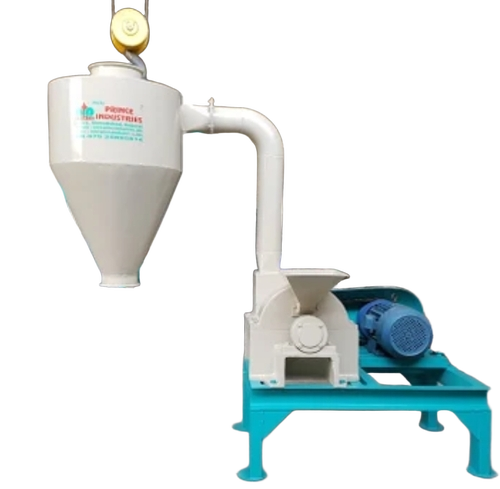 Semi-Automatic 12 Inch Coal Impact Pulverizer Machine - Color: White