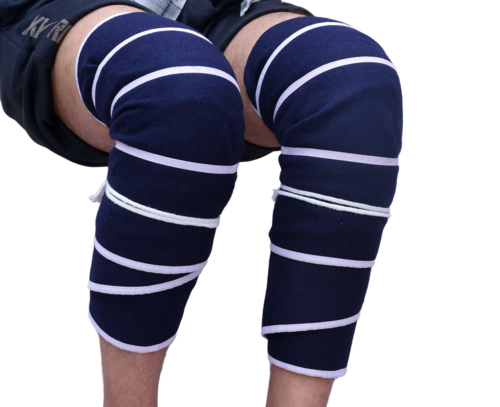 Woolen and Cotton Wrap Knee Pack - Lightweight, Recyclable, Free Size, Multiple Colors | Portable, Manual Operation, Hospital Use