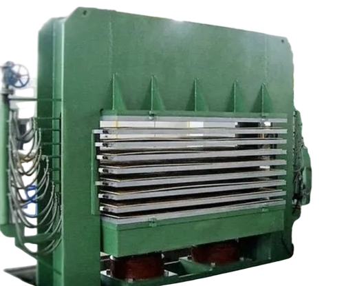 640 Ton Hot Press Machine - Color: Green