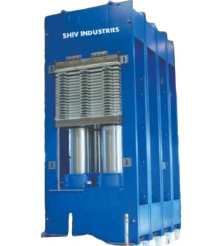 Hydraulic Hot Press Size 8X4 - Color: Blue