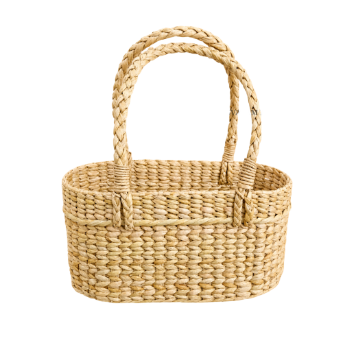 Premium Natural Kauna Basket - Shape: Rectangle
