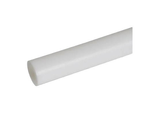 White Ptfe Extruded Rods - Length: 200 Mm