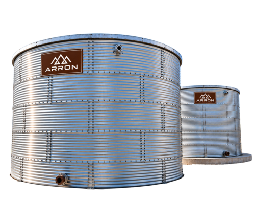 Zinc Aluminium Water Stoarge Tank - Capacity: 100000 Ltr