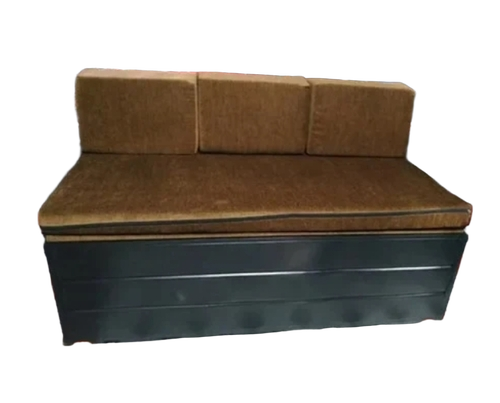 Hostel Metal Sofa Cum Bed - Color: Black