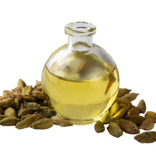 Cardamom Oil - Refined Light Yellow, Edible, Grade A | Natural Spicy Aroma, Bulk Quantity, Secure Packaging