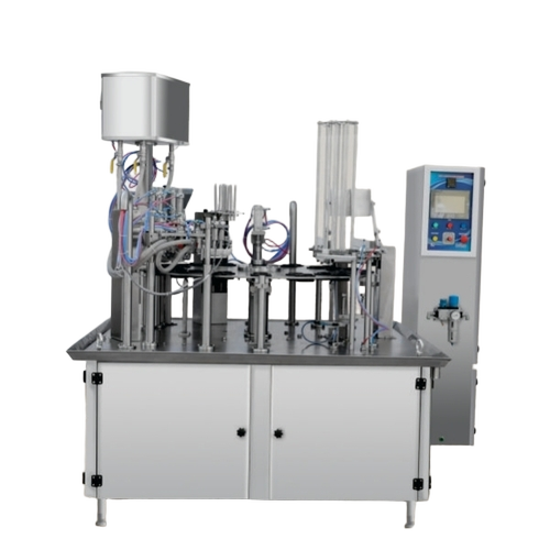Ice Cream Cone Filling Machine - Metal Standard Size Silver 380-440V AC Electric Operation Rust and Corrosion Resistant Shock Resistant Warranty Included