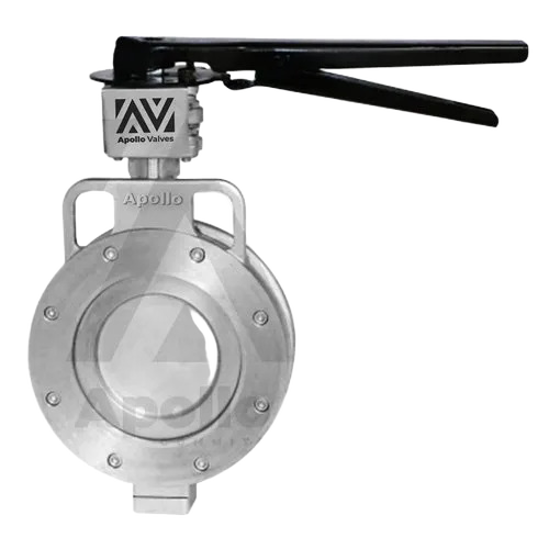Lever Operated Spherical Disc Butterfly Valve