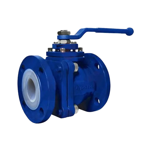 Ptfe Lined Flanged End Ball Valve
