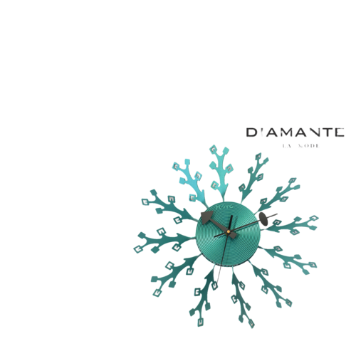 DIAMANTE A LA MODE Easy Life Designer and Latest Stylish M Wall Clock