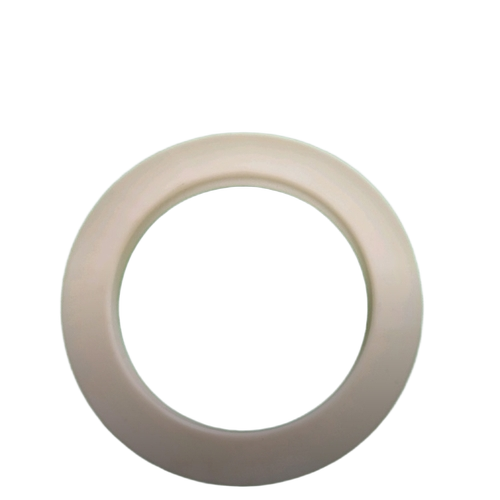 5 Inch PTFE White Ring Gasket - Envelope Style, Chemical and Corrosion Resistant