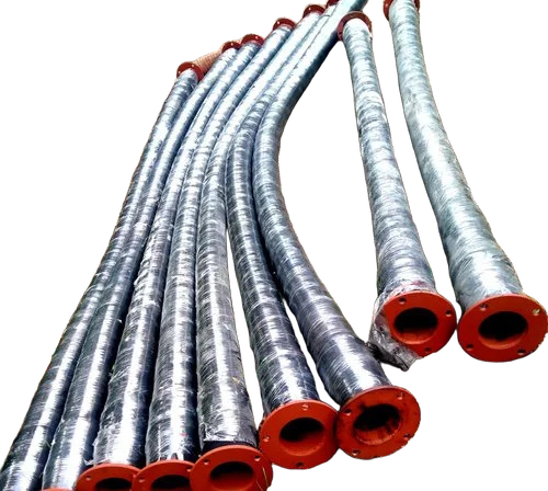 Cement Bulker Hose - Hydraulic Hose Pipe Unit 3m 1/2 Inch Black Round | Industrial Use