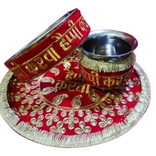 Karva Chauth Pooja Thali