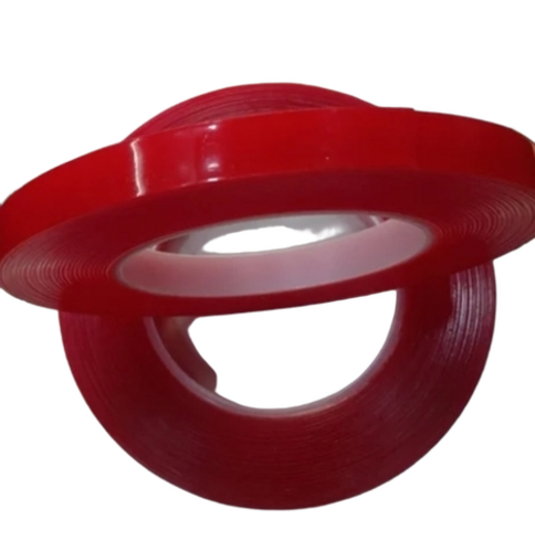 Vhp Double Side Tape 12 Mm - Color: Red