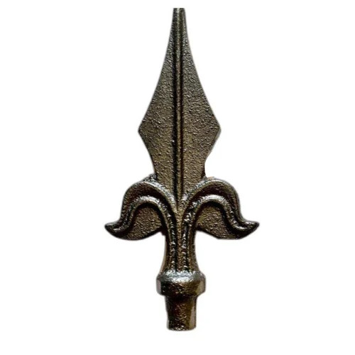 Wrought Iron Forged Railhead
