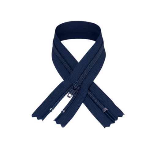 Blue Garment Zipper