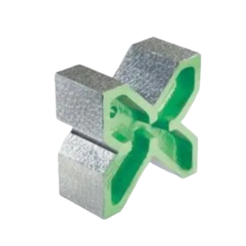Green Cast Iron Plain V Block