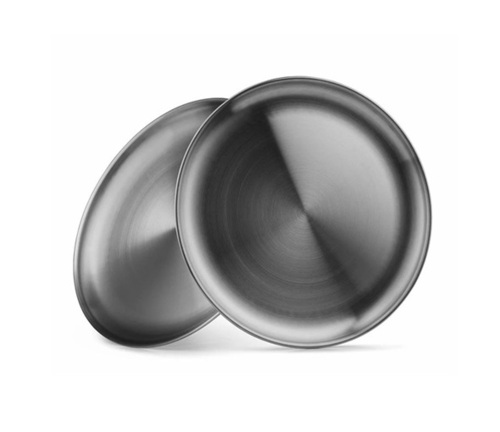 Round Steel Dinner Plate